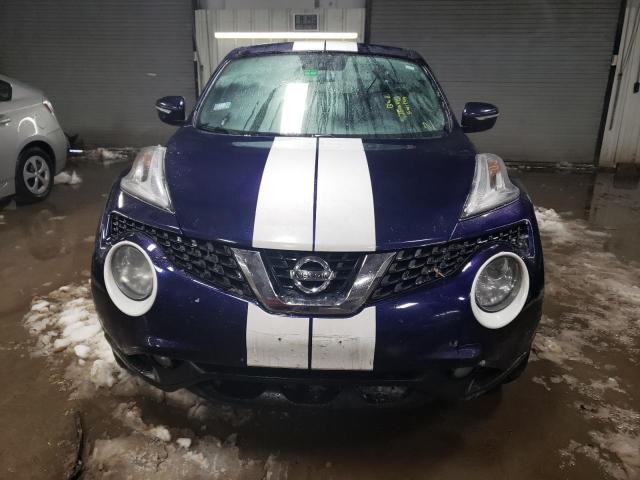 JN8AF5MR0FT501782 - 2015 NISSAN JUKE S BLUE photo 5