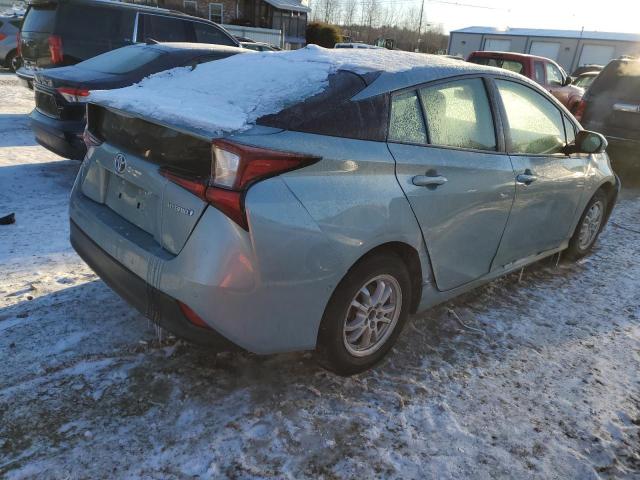 JTDL9MFU4M3022639 - 2021 TOYOTA PRIUS LE GREEN photo 3