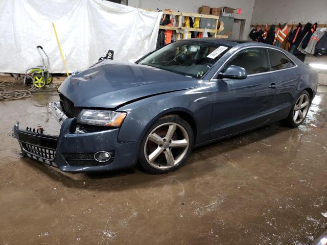 WAUDK78TX9A038584 - 2009 AUDI A5 QUATTRO GRAY photo 1