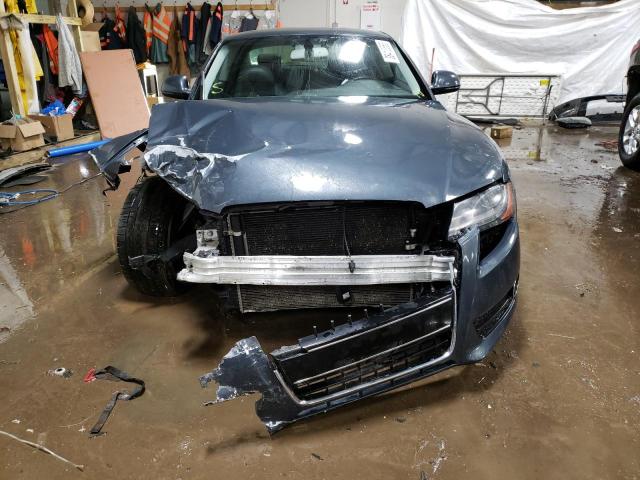 WAUDK78TX9A038584 - 2009 AUDI A5 QUATTRO GRAY photo 5