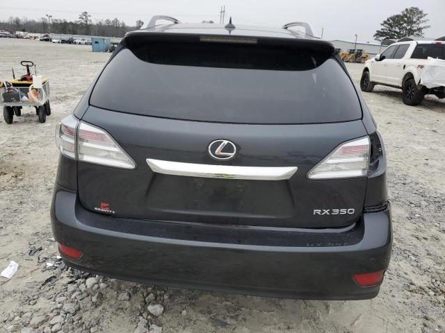 2T2ZK1BA5BC049664 - 2011 LEXUS RX 350 CHARCOAL photo 6