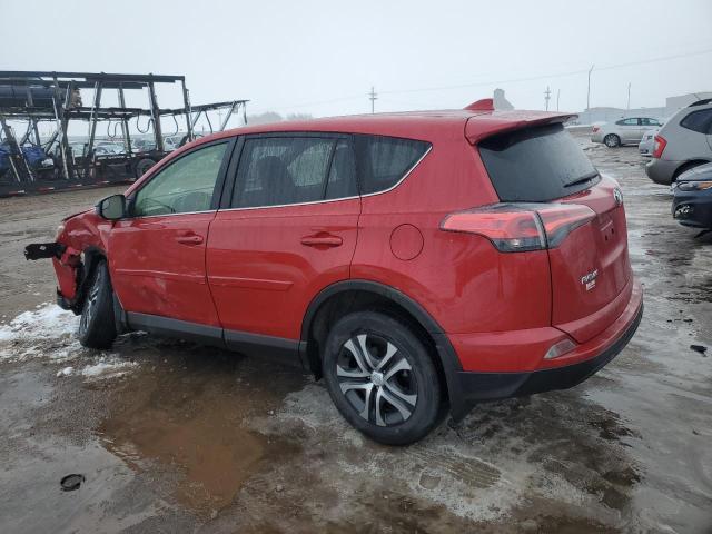 JTMBFREV4HJ166544 - 2017 TOYOTA RAV4 LE RED photo 2