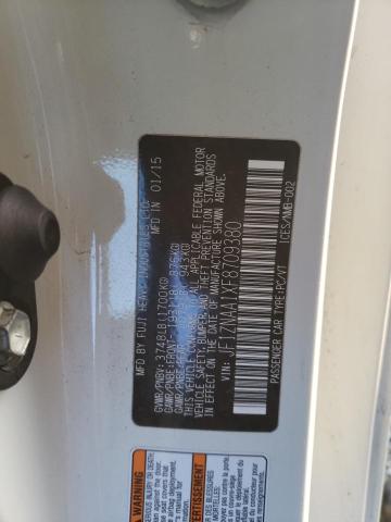 JF1ZNAA1XF8709380 - 2015 TOYOTA SCION FR-S 白色 照片 12