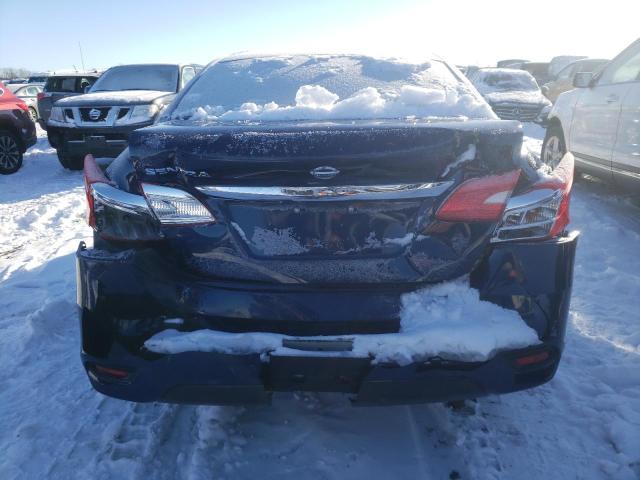 3N1AB7AP1KY384885 - 2019 NISSAN SENTRA S BLUE photo 6