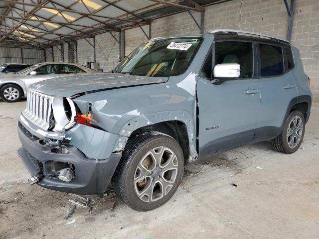 ZACCJBDB8JPH10941 - 2018 JEEP RENEGADE LIMITED GRAY photo 1