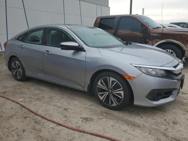 19XFC1F73HE021696 - 2017 HONDA CIVIC EXL ვერცხლისფერი ფოტო 4