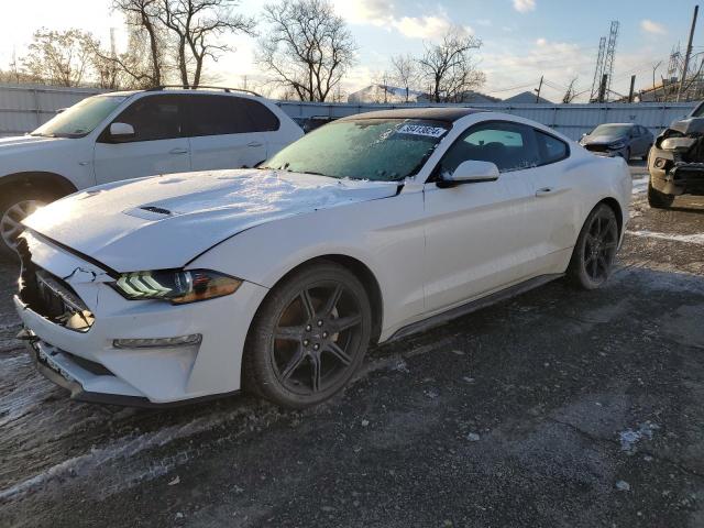 1FA6P8THXL5149874 - 2020 FORD MUSTANG WHITE photo 1