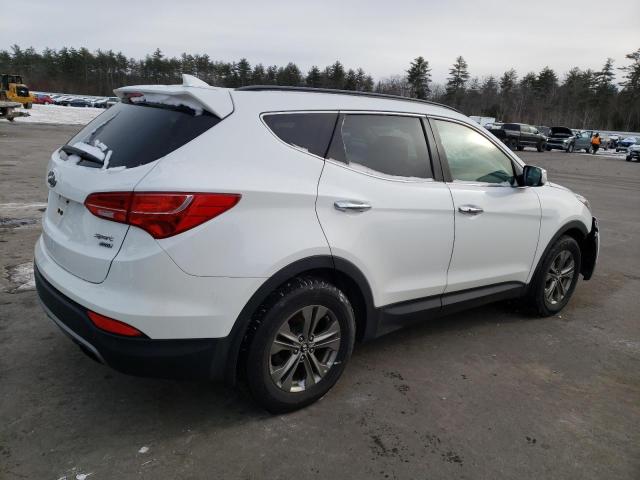 5XYZUDLB1EG160681 - 2014 HYUNDAI SANTA FE S WHITE photo 3