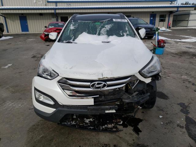 5XYZUDLB1EG160681 - 2014 HYUNDAI SANTA FE S WHITE photo 5