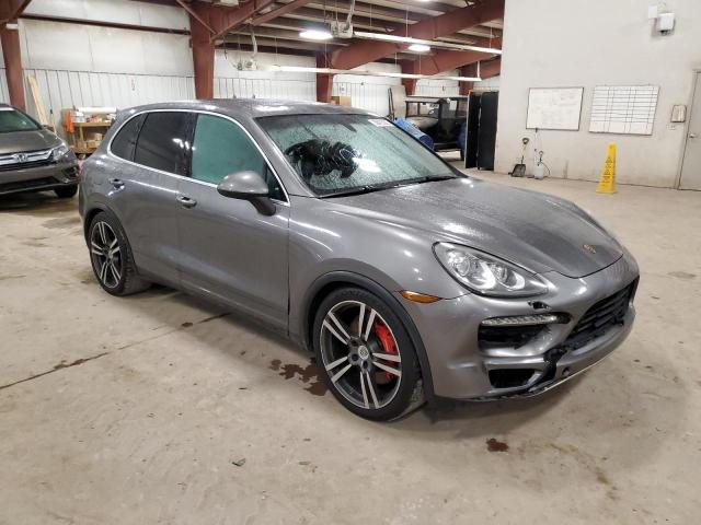 WP1AC2A26BLA81304 - 2011 PORSCHE CAYENNE TURBO SILVER photo 4