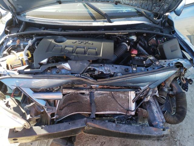 5YFBU4EE5CP073982 - 2012 TOYOTA COROLLA BASE BLUE photo 11