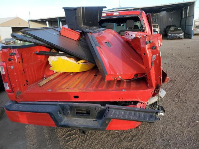 1FTFW1E82NKE94810 - 2022 FORD F150 SUPERCREW RED photo 6