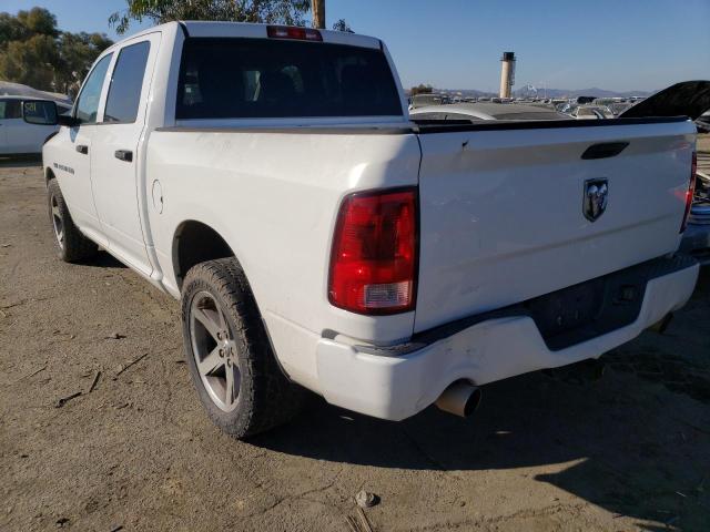 1C6RD6KT9CS267773 - 2012 DODGE RAM 1500 ST WHITE photo 2