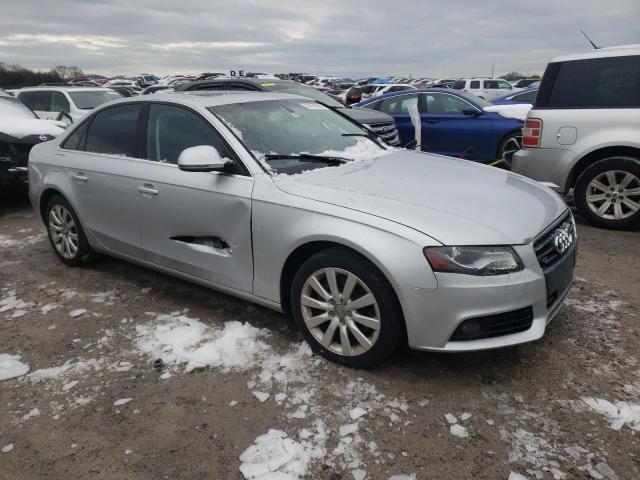 WAUSF78K79N029269 - 2009 AUDI A4 PREMIUM PLUS SILVER photo 4