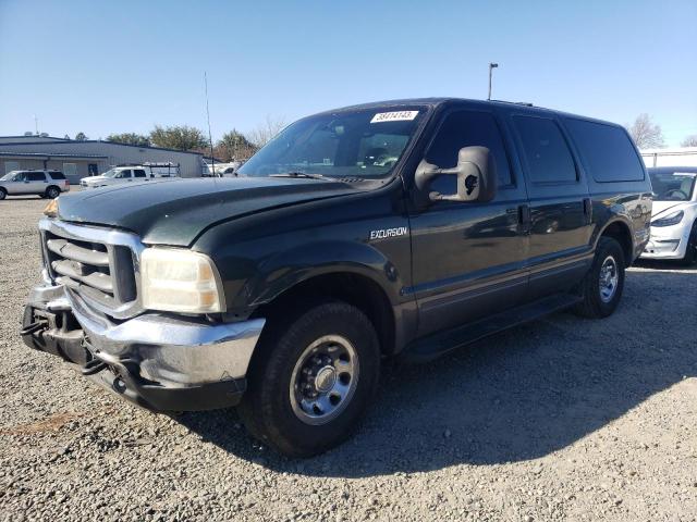 1FMNU40L83EB12608 - 2003 FORD EXCURSION XLT GREEN photo 1