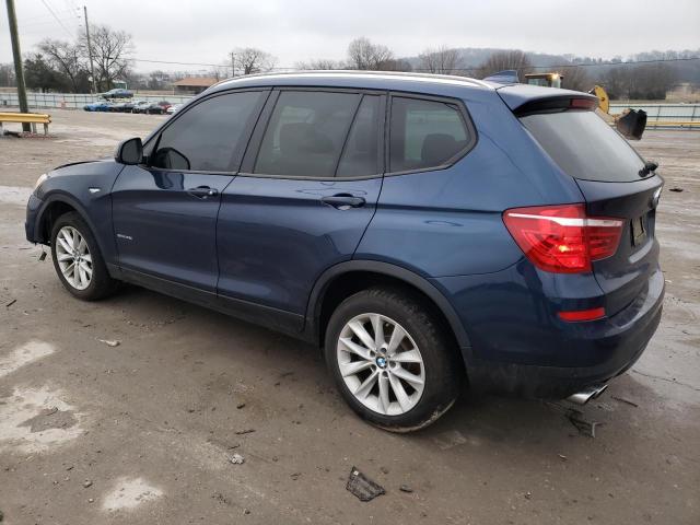5UXWZ7C5XH0U46036 - 2017 BMW X3 SDRIVE28I 蓝色 照片 2
