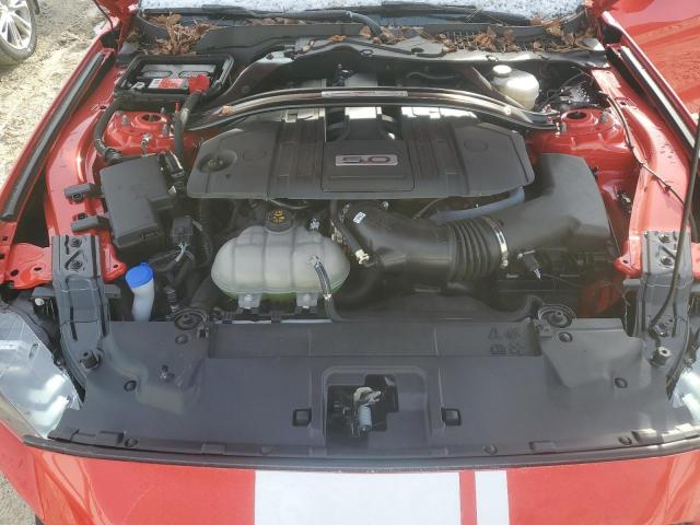 1FA6P8CF6N5127081 - 2022 FORD MUSTANG GT RED photo 11