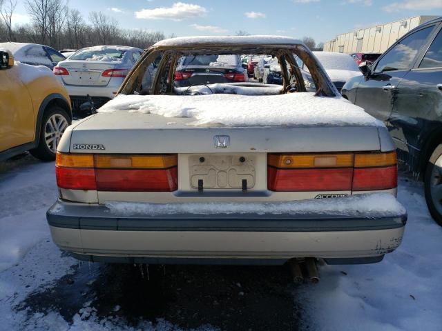 1HGCB7568MA122765 - 1991 HONDA ACCORD EX TAN photo 6