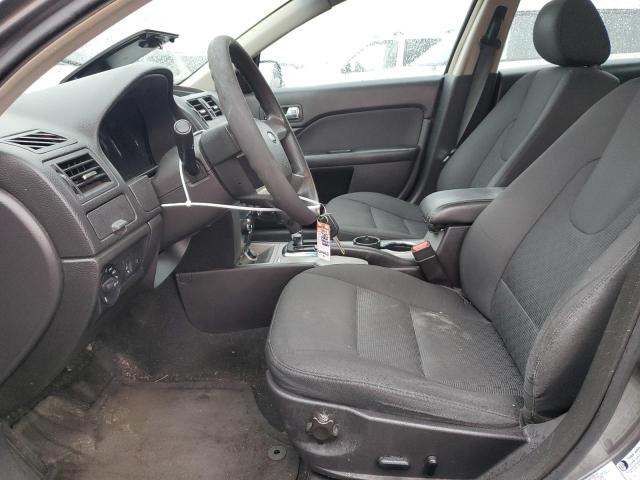 3FAHP0HA7CR109285 - 2012 FORD FUSION SE GRAY photo 7