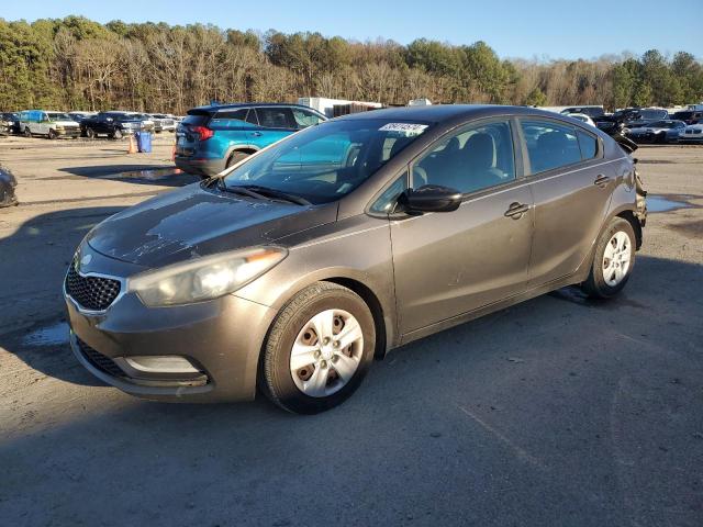 KNAFK4A68E5064521 - 2014 KIA FORTE LX BROWN photo 1