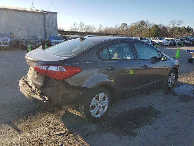 KNAFK4A68E5064521 - 2014 KIA FORTE LX BROWN photo 3