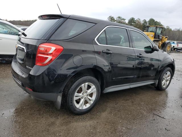 2GNALBEK8G6102298 - 2016 CHEVROLET EQUINOX LS BLACK photo 3