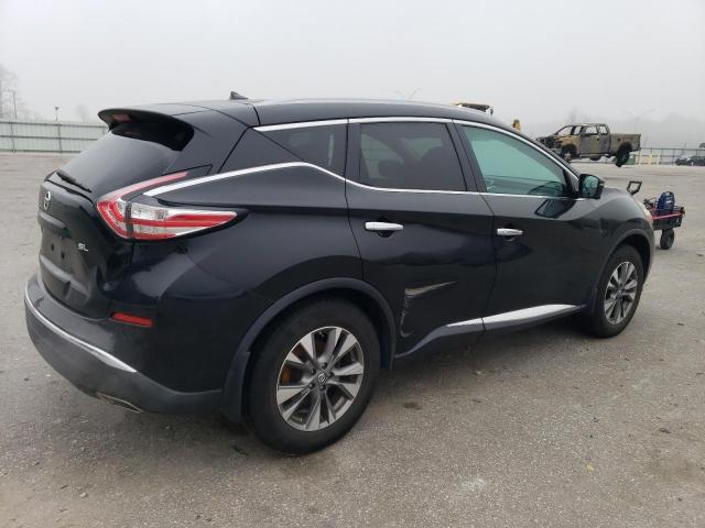 5N1AZ2MG8GN140481 - 2016 NISSAN MURANO S BLACK photo 3