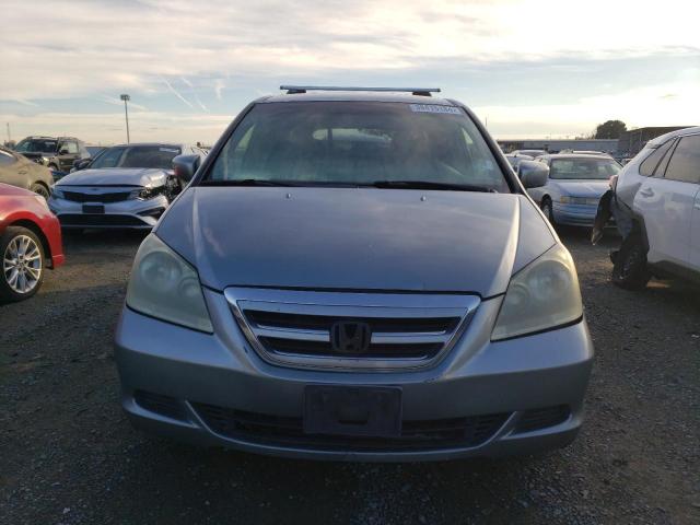 5FNRL38485B016446 - 2005 HONDA ODYSSEY EX SILVER photo 5