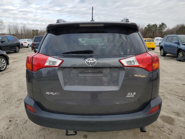 2T3RFREV3FW292990 - 2015 TOYOTA RAV4 XLE CHARCOAL photo 6