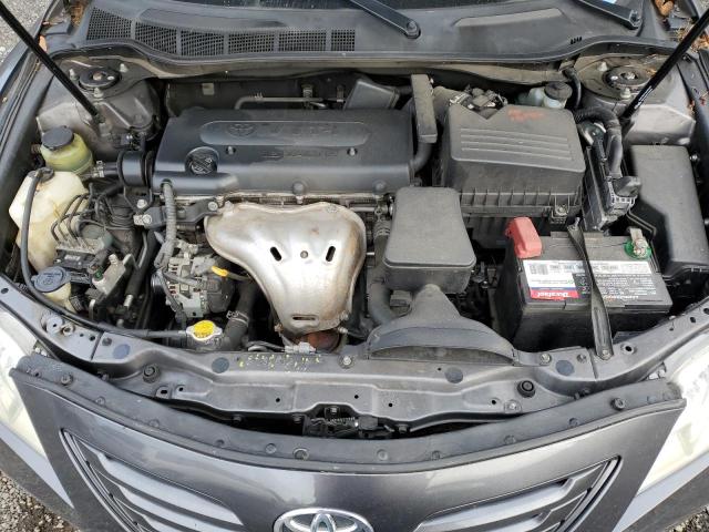 4T4BE46K28R032688 - 2008 TOYOTA CAMRY CE GRAY photo 11