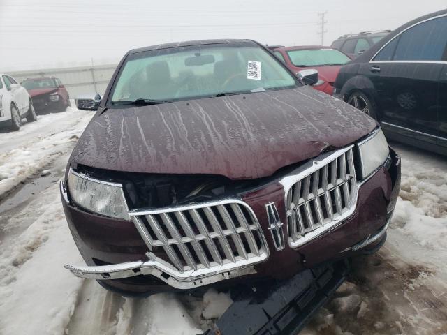 3LNHL2GC9BR772260 - 2011 LINCOLN MKZ MAROON photo 5