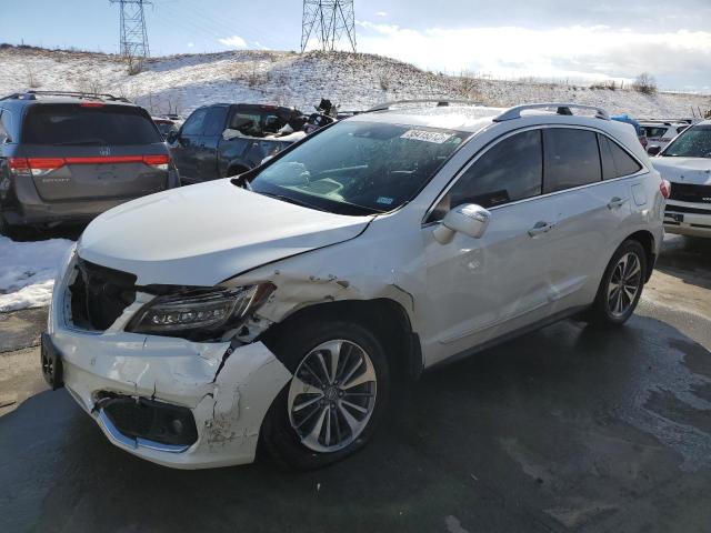 5J8TB3H77JL001352 - 2018 ACURA RDX ADVANCE WHITE photo 1