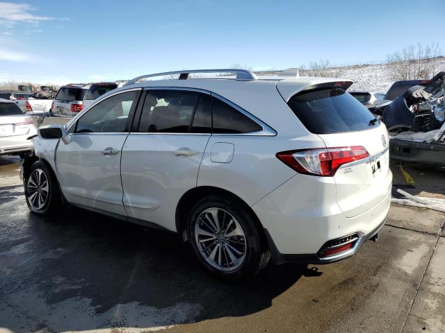 5J8TB3H77JL001352 - 2018 ACURA RDX ADVANCE WHITE photo 2