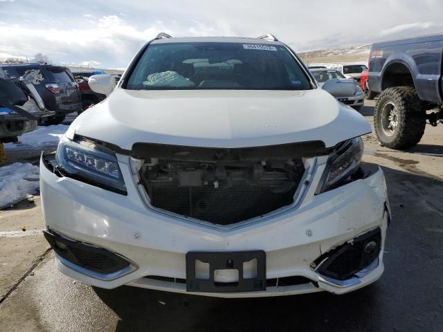 5J8TB3H77JL001352 - 2018 ACURA RDX ADVANCE WHITE photo 5