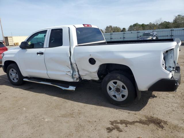 5TFRM5F14KX134867 - 2019 TOYOTA TUNDRA DOUBLE CAB SR/SR5 WHITE photo 2