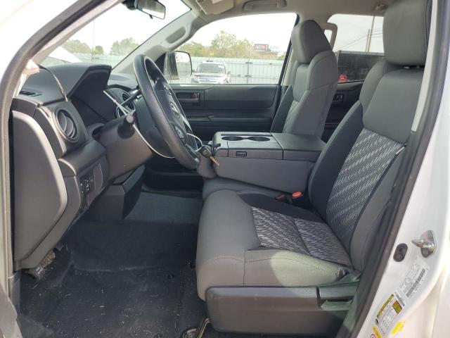 5TFRM5F14KX134867 - 2019 TOYOTA TUNDRA DOUBLE CAB SR/SR5 WHITE photo 7