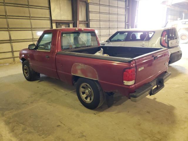 1FTYR10C8YPB37585 - 2000 FORD RANGER BURGUNDY photo 2