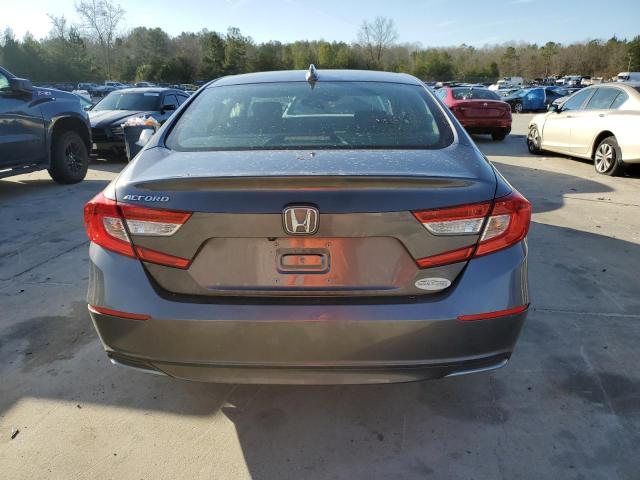 1HGCV1F16MA029489 - 2021 HONDA ACCORD LX GRAY photo 6