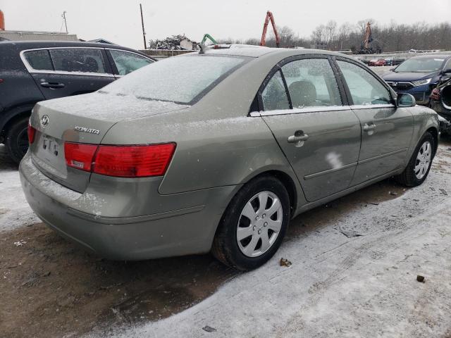 5NPET46C19H428469 - 2009 HYUNDAI SONATA GLS GRAY photo 3