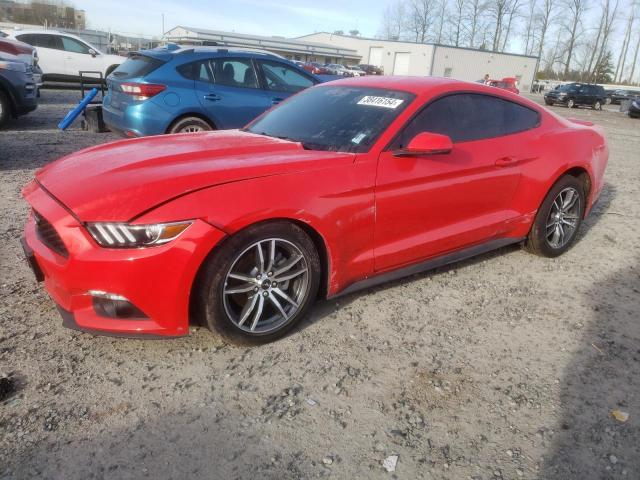 1FA6P8TH8F5426395 - 2015 FORD MUSTANG RED photo 1