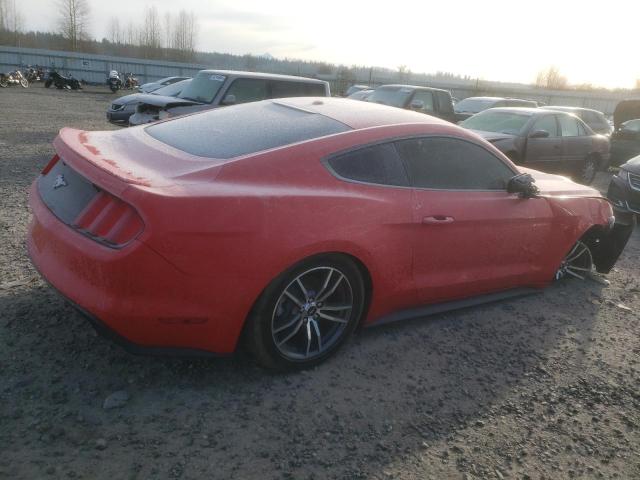 1FA6P8TH8F5426395 - 2015 FORD MUSTANG RED photo 3