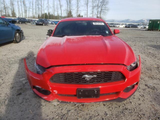 1FA6P8TH8F5426395 - 2015 FORD MUSTANG RED photo 5