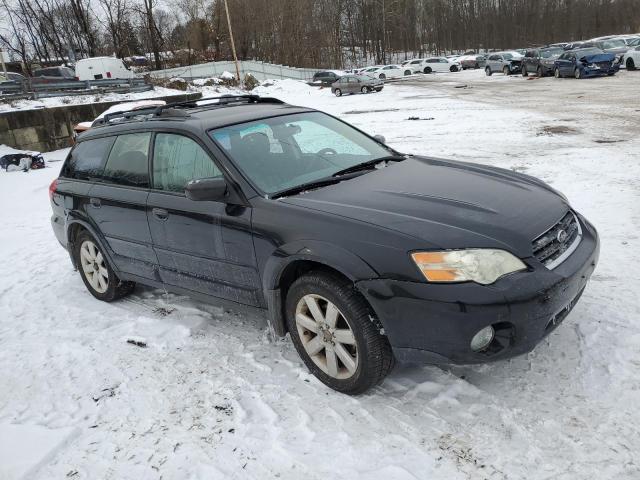 4S4BP61C276312050 - 2007 SUBARU LEGACY OUTBACK 2.5I BLACK photo 4