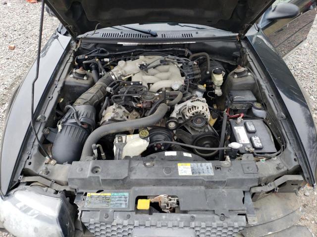 1FAFP44694F226901 - 2004 FORD MUSTANG BLACK photo 11