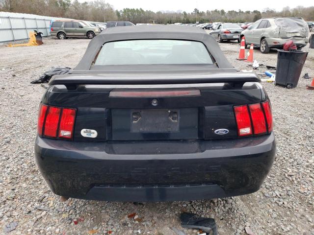 1FAFP44694F226901 - 2004 FORD MUSTANG BLACK photo 6