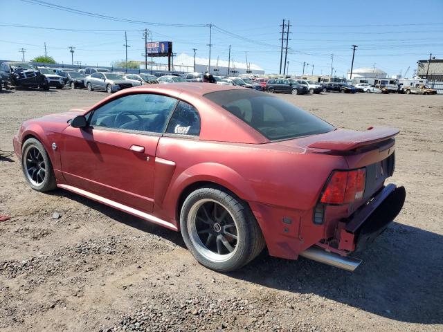 1FAFP42X74F124962 - 2004 FORD MUSTANG GT RED photo 2