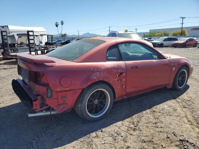 1FAFP42X74F124962 - 2004 FORD MUSTANG GT RED photo 3