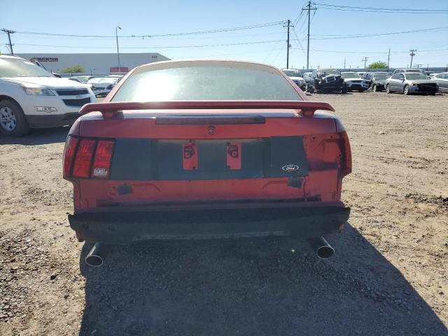 1FAFP42X74F124962 - 2004 FORD MUSTANG GT RED photo 6