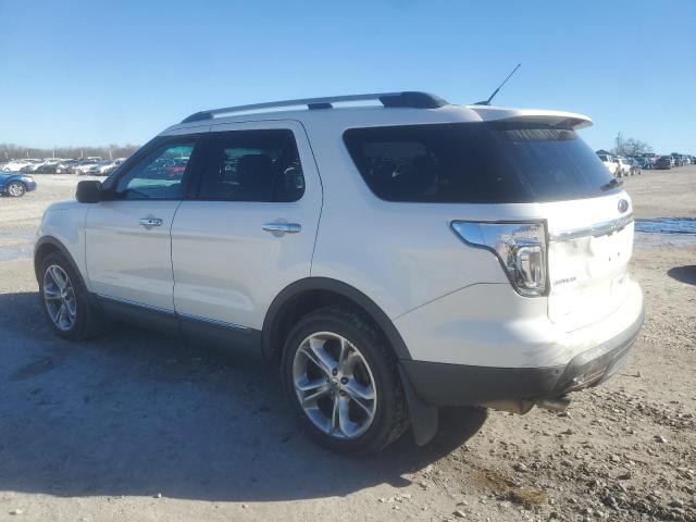 1FMHK8F88BGA15411 - 2011 FORD EXPLORER LIMITED WHITE photo 2