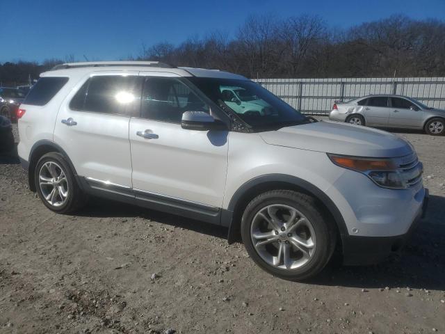 1FMHK8F88BGA15411 - 2011 FORD EXPLORER LIMITED WHITE photo 4